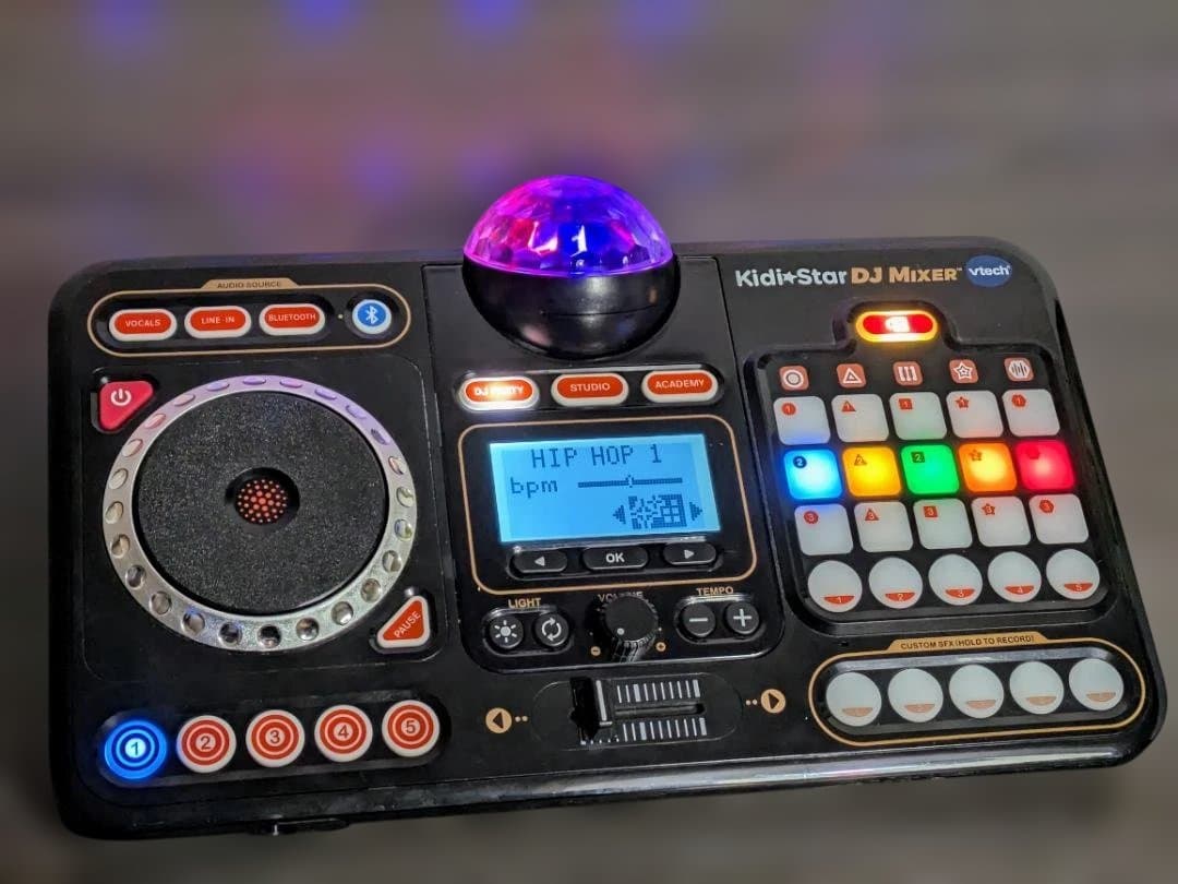 VTech Kidi Star DJ Mixer（キディスター）動作確認済み