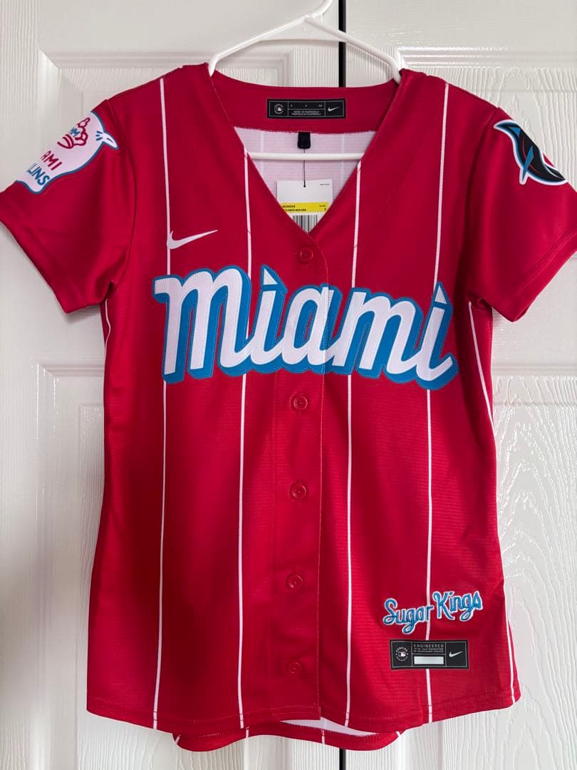 Miami Marlins Jerseyレディース S