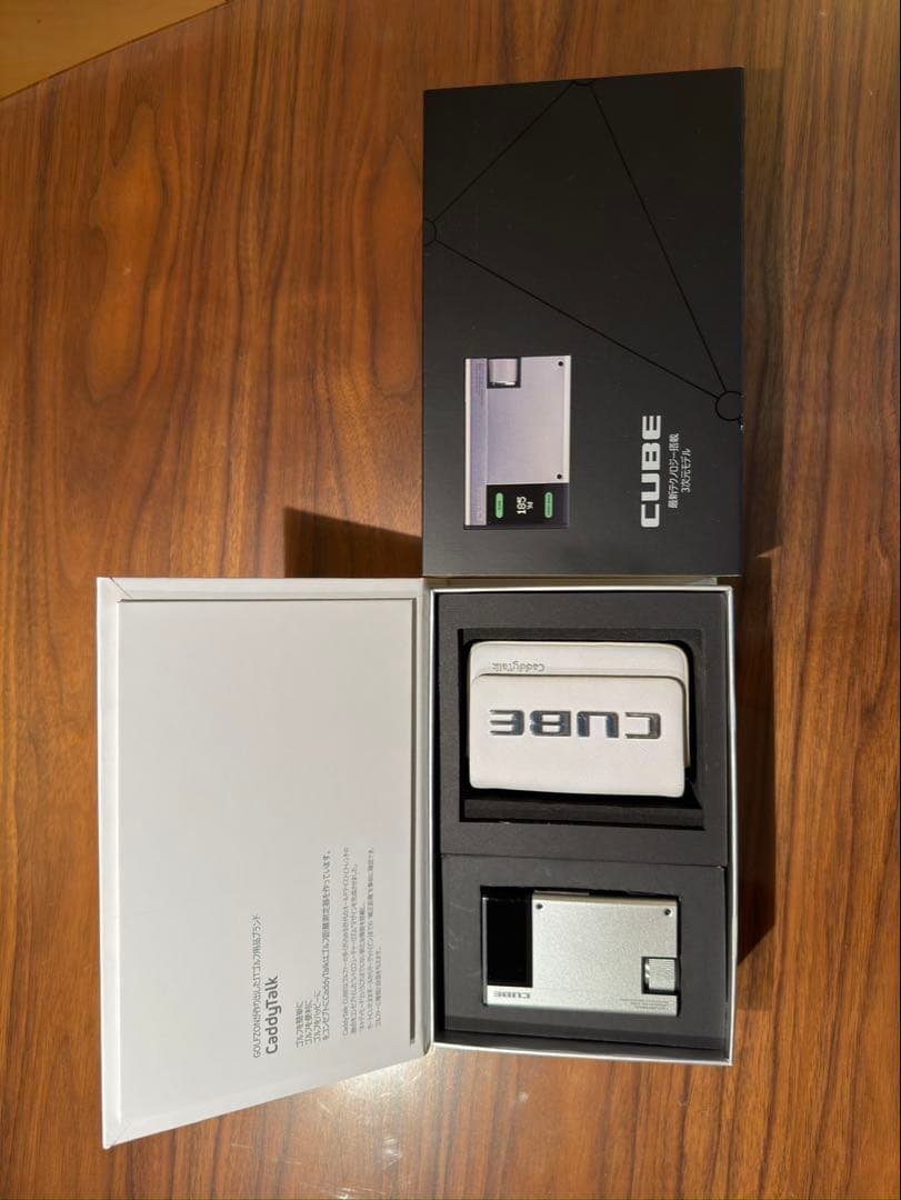 キャディトーク　キューブ　CaddyTalk CUBE ゴルフ用距離計 シルバー