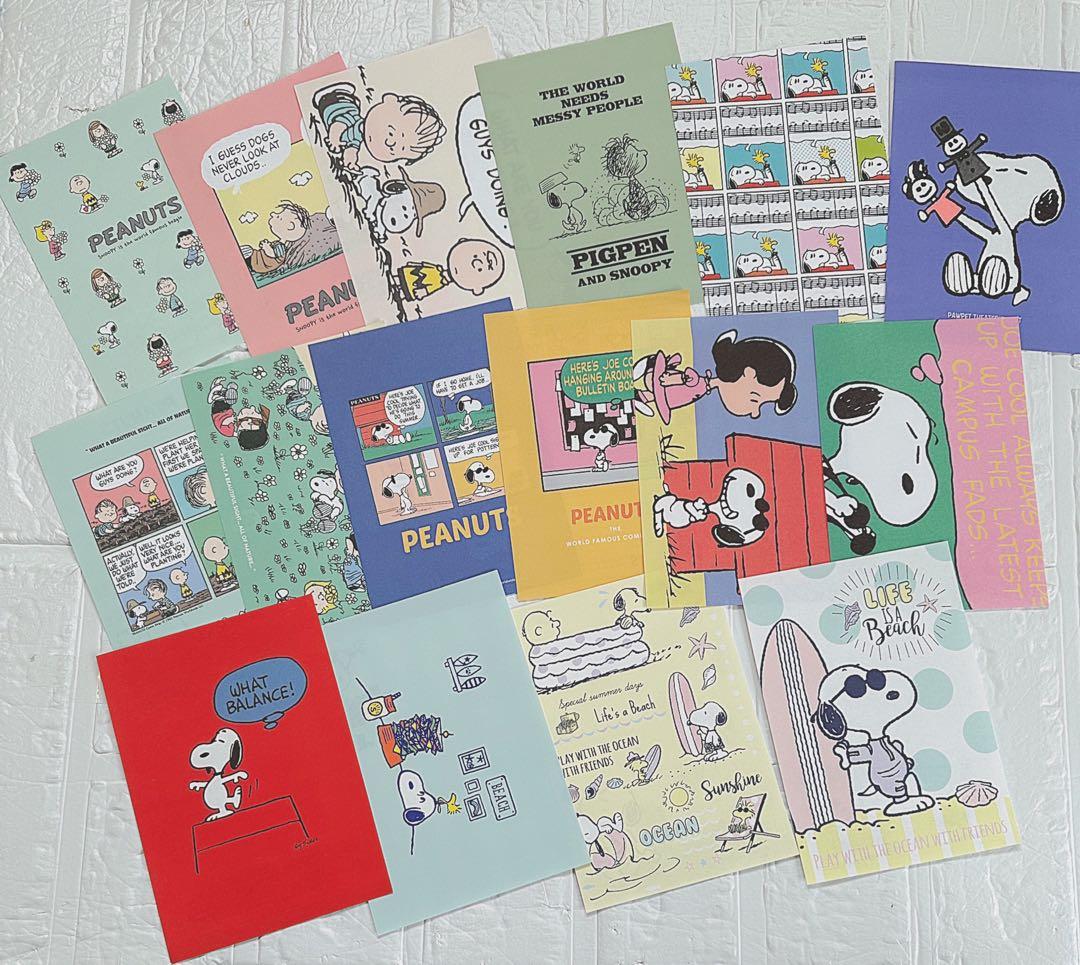 スヌーピーおすそ分けファイル♡アメキャラ増量レア限定1セット♡