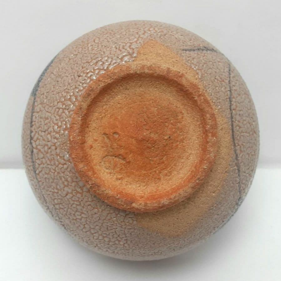 Y1866-2 茶道具 中里嘉孝 絵唐津茶碗 未使用 共箱　へ