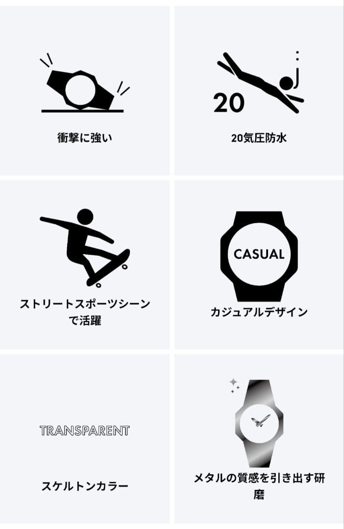 【未使用品】G-SHOCK GM-5600SG-9JF ゴールド×スケルトン