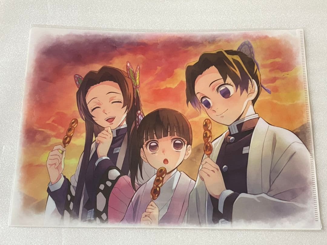 鬼滅の刃　胡蝶三姉妹の夕べ　胡蝶しのぶ カナエ 栗花落カナヲ ファイル5点セット