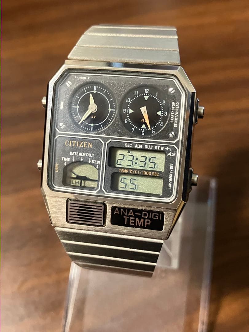 citizen ANA DIGI TEMP アナデシ　稼働品
