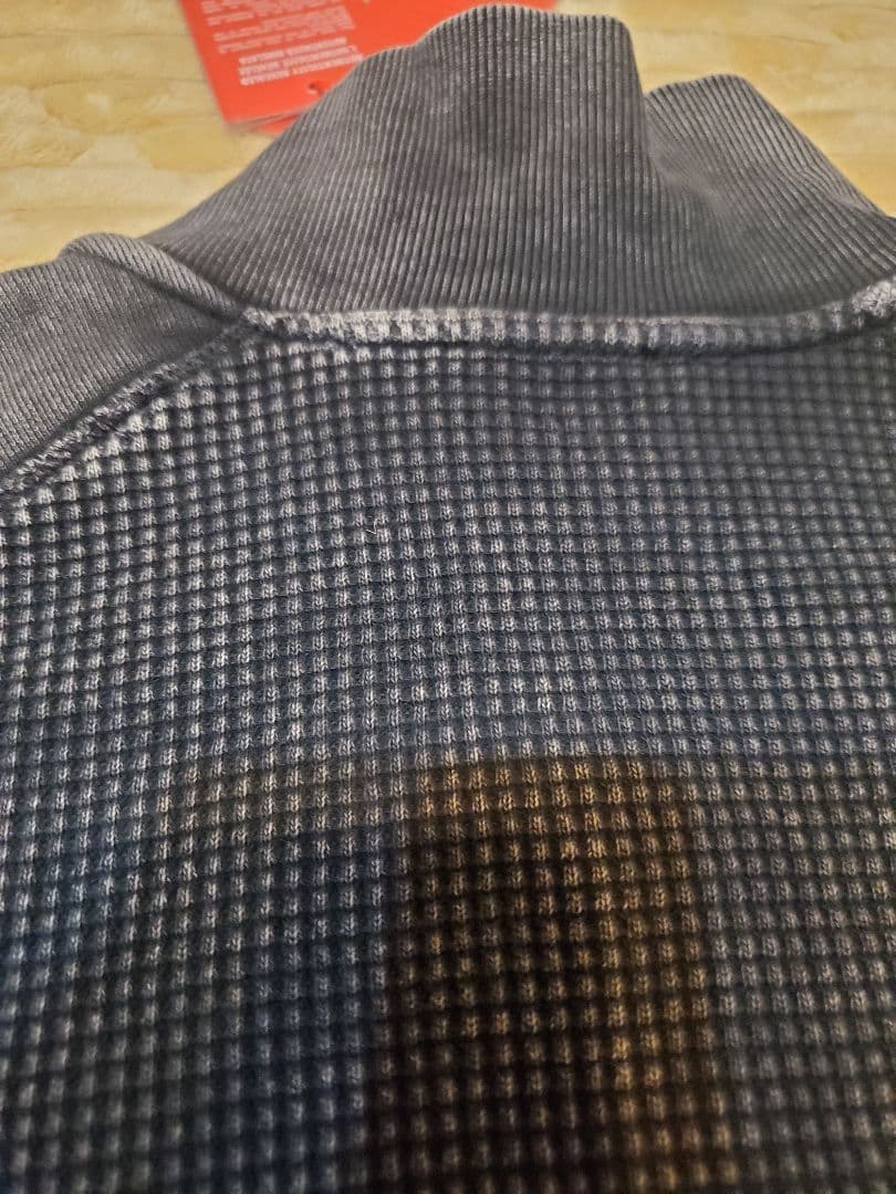 【DIESEL】新品未使用 ヴィンテージ加工 ジップアップスウェット