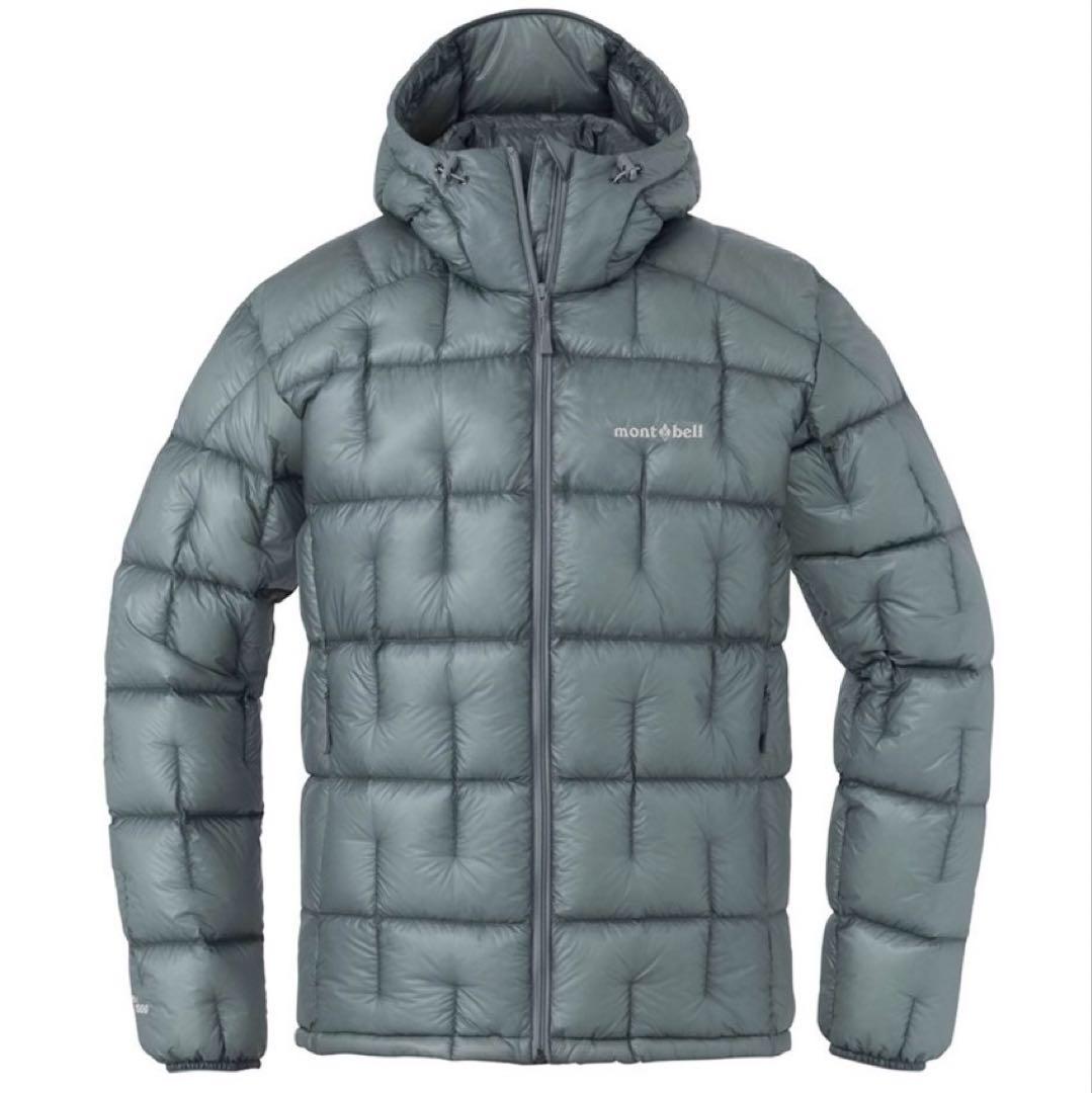 新品！モンベル プラズマ1000 アルパインダウン パーカ Lサイズ LGY