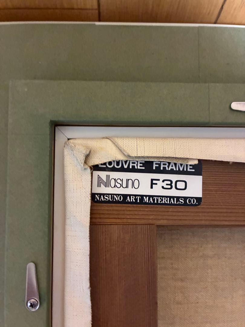 北海道画廊　風景画　油絵　油彩画　署名有　大型　F30号