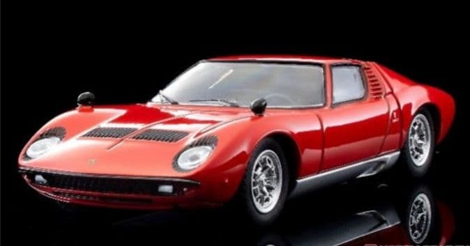トミカ リミテッドヴィンテージ ランボルギーニ ミウラ P400 (朱)