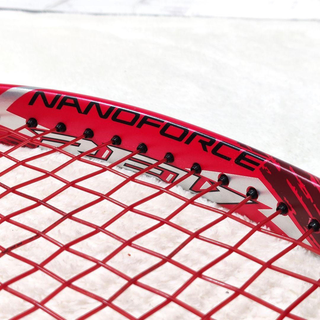 ⭐️極美品⭐️YONEX ナノフォース 8V レブ フレイムレッド