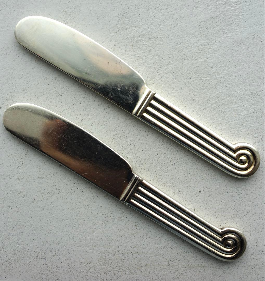 【超希少】2本セット　クリストフル　バターナイフ　ミニ