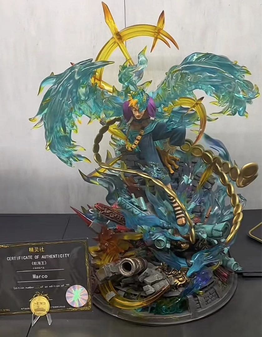 ワンピース マルコ ガレージキット ガレキ スタチュー③①