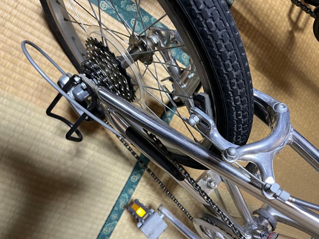 Panasonic LIGHT WING折りたたみ自転車 青