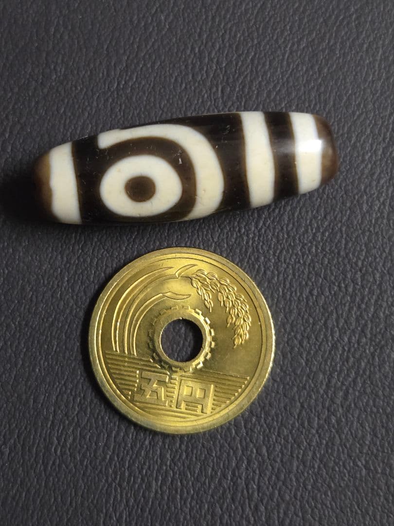 082　天珠　正統派　二眼天珠　dzibeads！