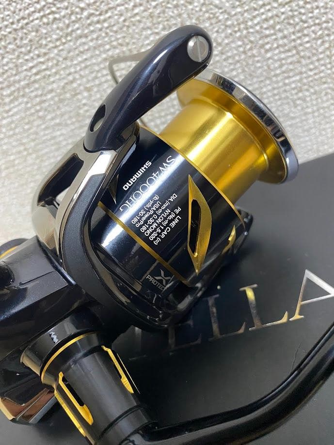 美品 20 ステラSW 4000HG 替えスプール付き シマノ