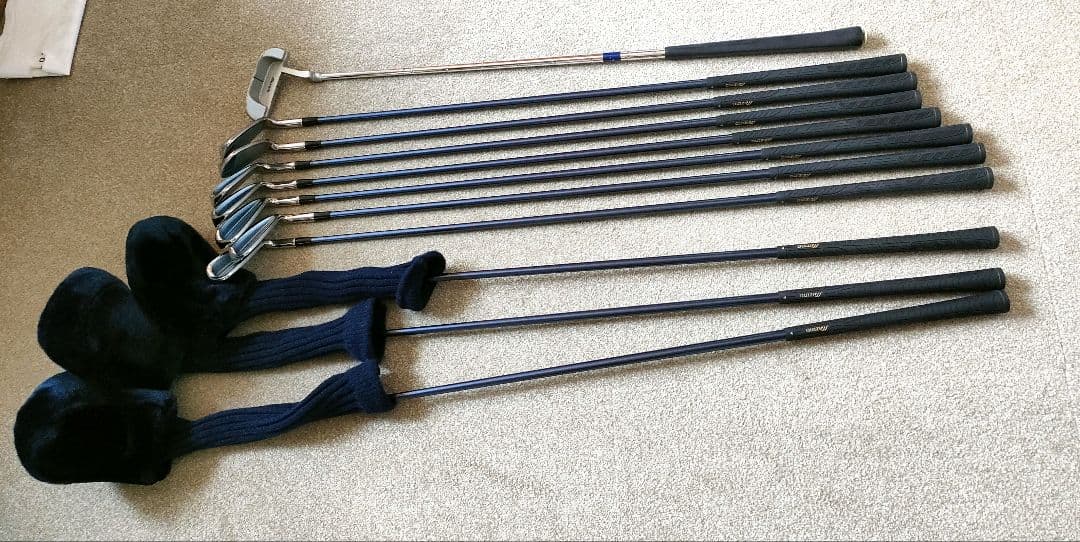 ENJOY GOLF キャディバッグ 、ミズノクラブセット