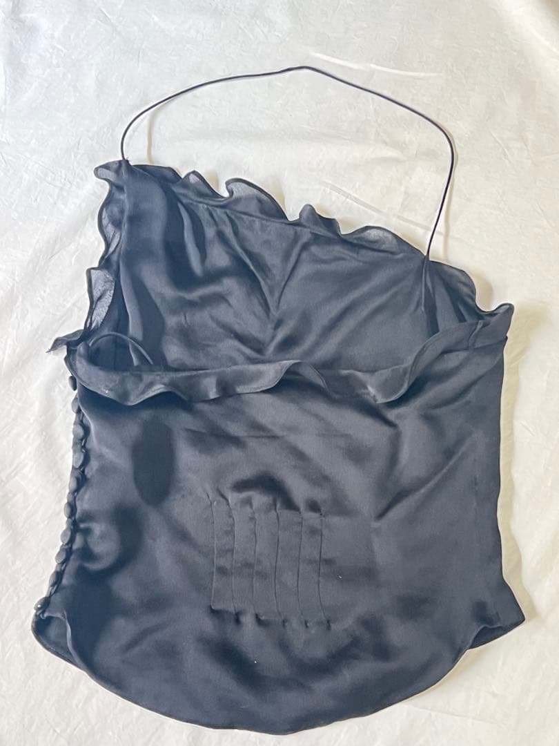 クロエシルクフリルキャミソールchloeバーニーズ