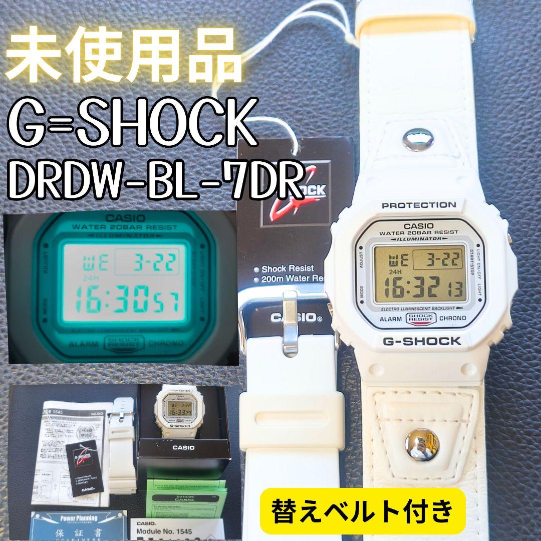 激レア/未使用 G-SHOCK DW-5600 ホワイト 替えベルト付 完品