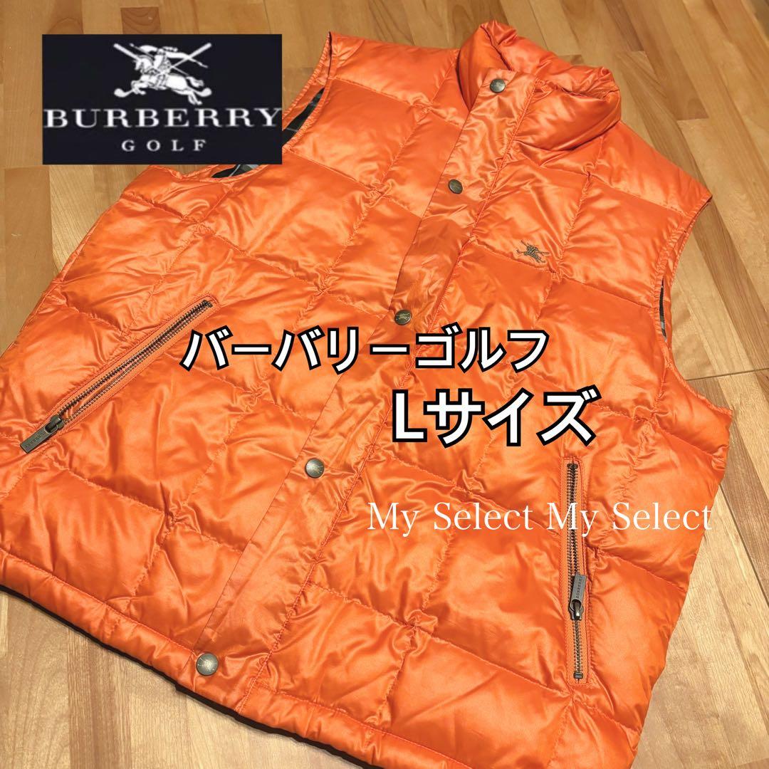 BURBERRY GOLF オレンジ Lサイズ ベスト