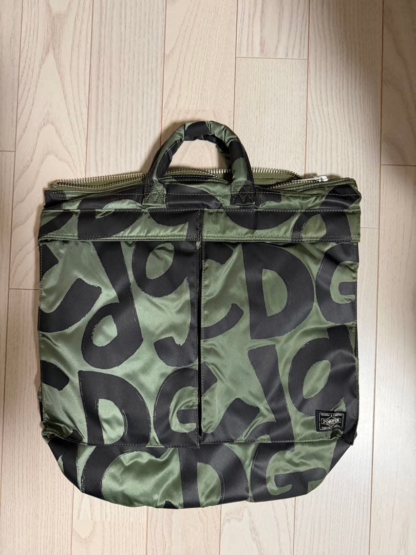 ポーター コムデギャルソン 80周年コラボ ヘルメットバッグ