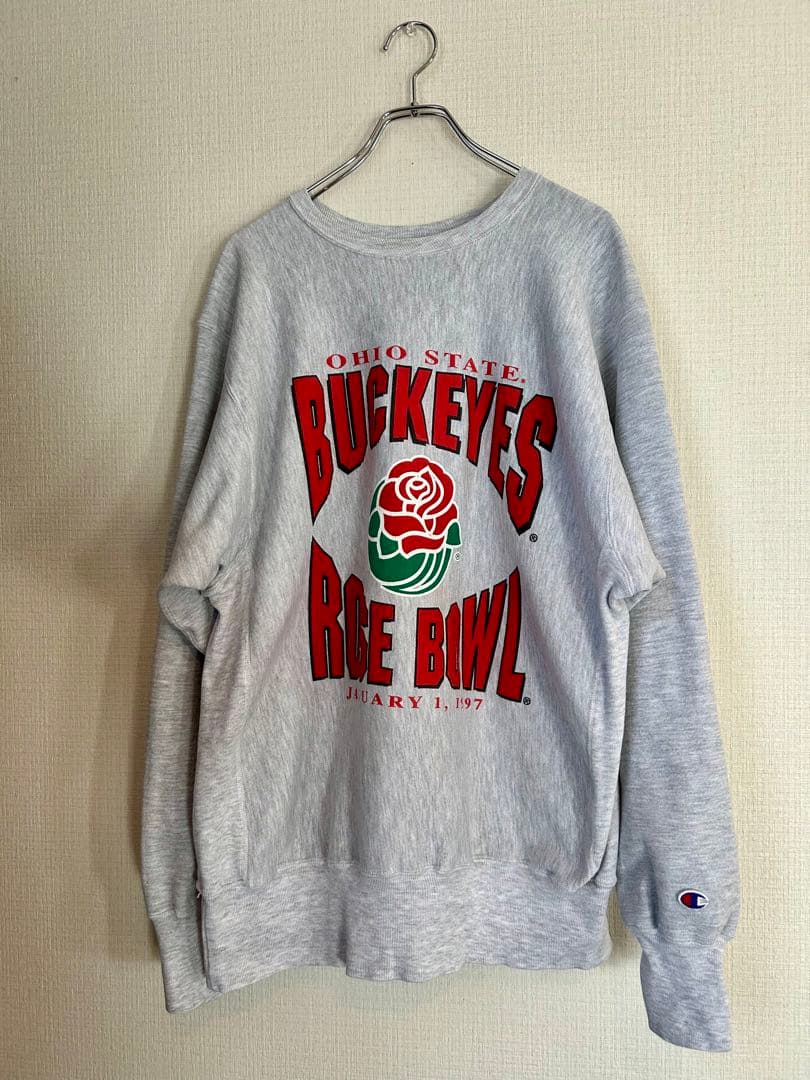 チャンピオン　スウェット/リバースウィーブ　90‘s　グレー(霜降り)　XL