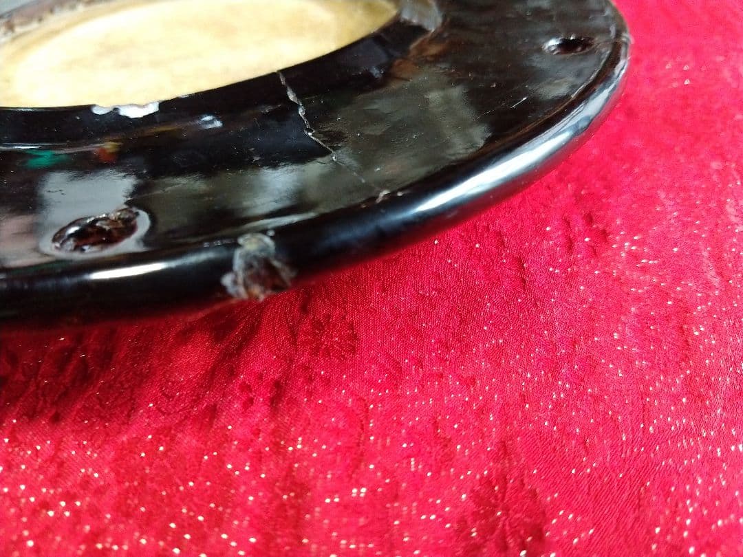 その2 　古い　小鼓　 皮　2枚