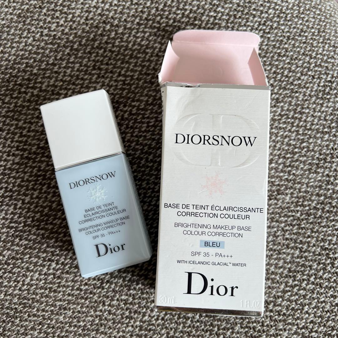 未使用！DIOR スノー メイクアップベース UV35 ブルー/ディオール