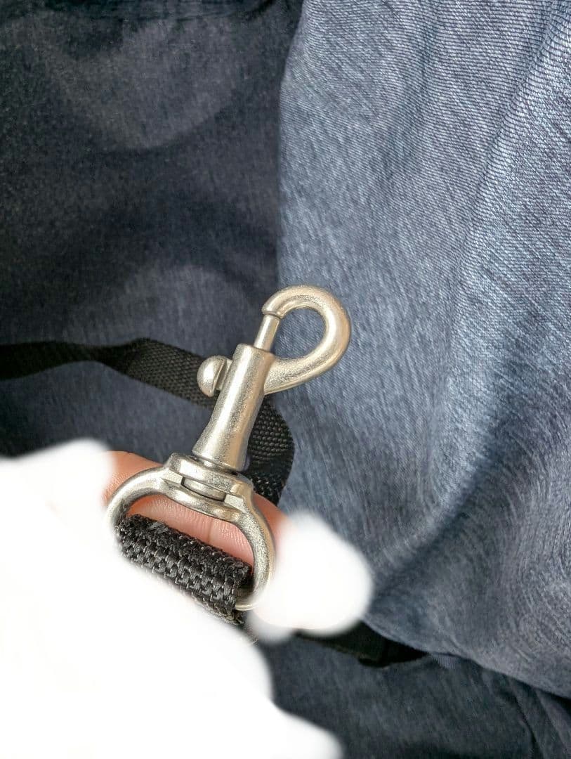 ペットカート　わんわんカード　スマートハンディSafety デニム柄