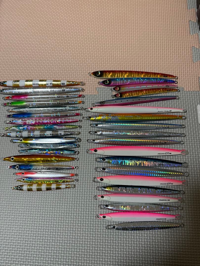 撃投ジグ レベル ストライク パームス ジグ バラ売り要相談 ショアジギング