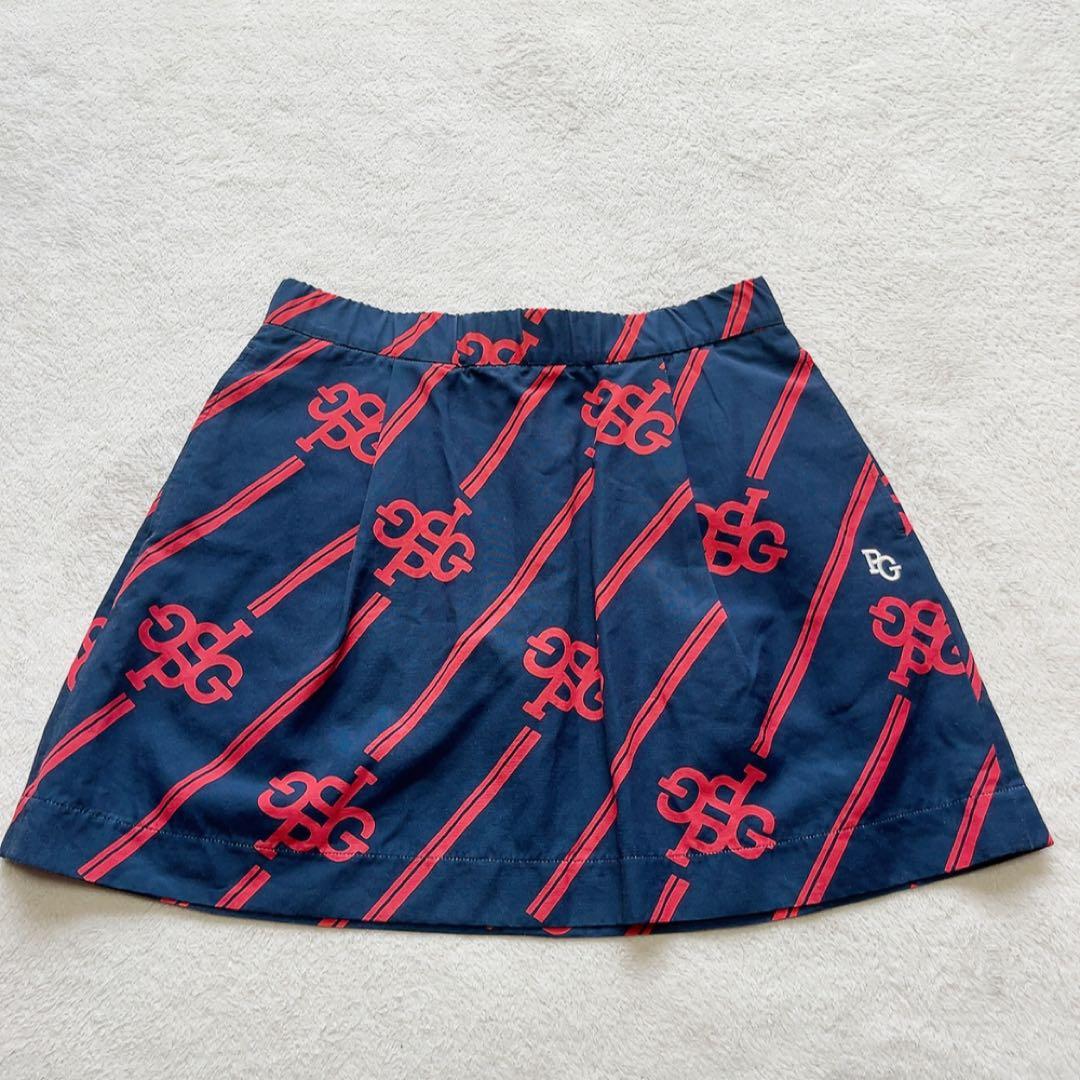 極美品　パーリーゲイツ　セットアップ　PG柄　ジャケット　モノグラム　スカート