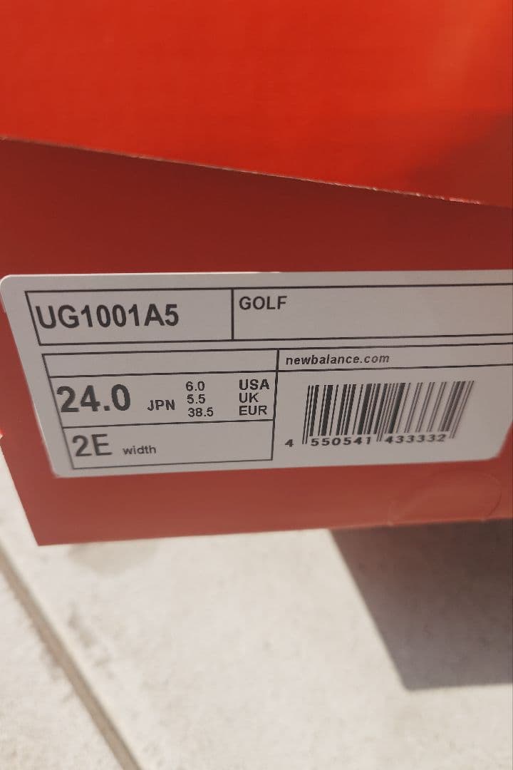 未着用New Balance FuelCell ゴルフシューズ24センチ