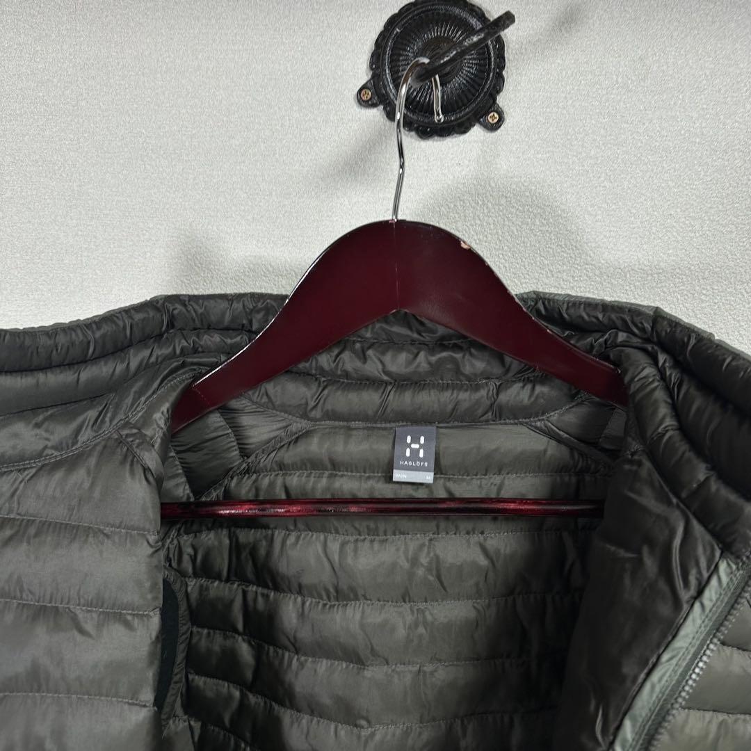 美品 ホグロフス ESSENS MIMIC JACKET ダウンセーター