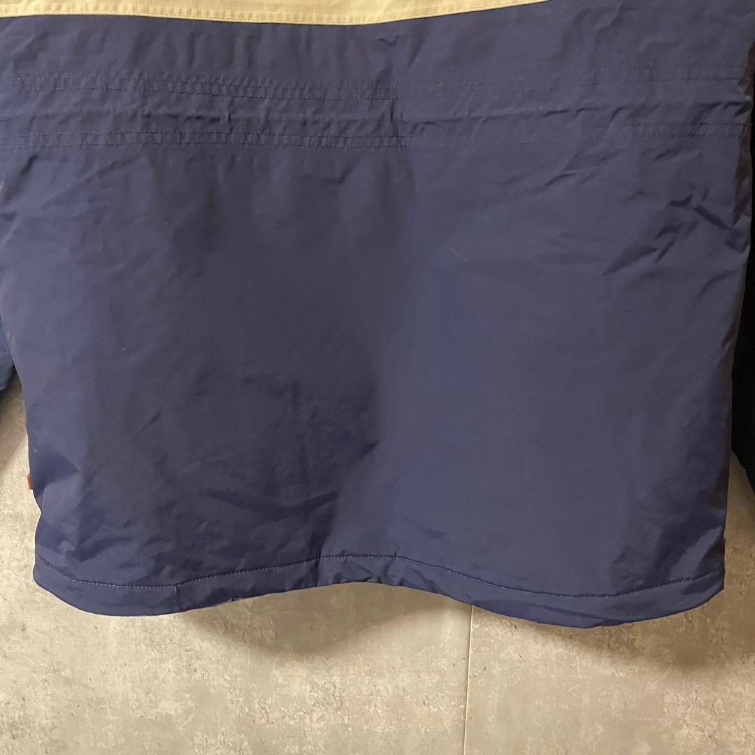 Burtonバートンスキーウェアスノーボードジャケットパーカーフード紺ネイビー白