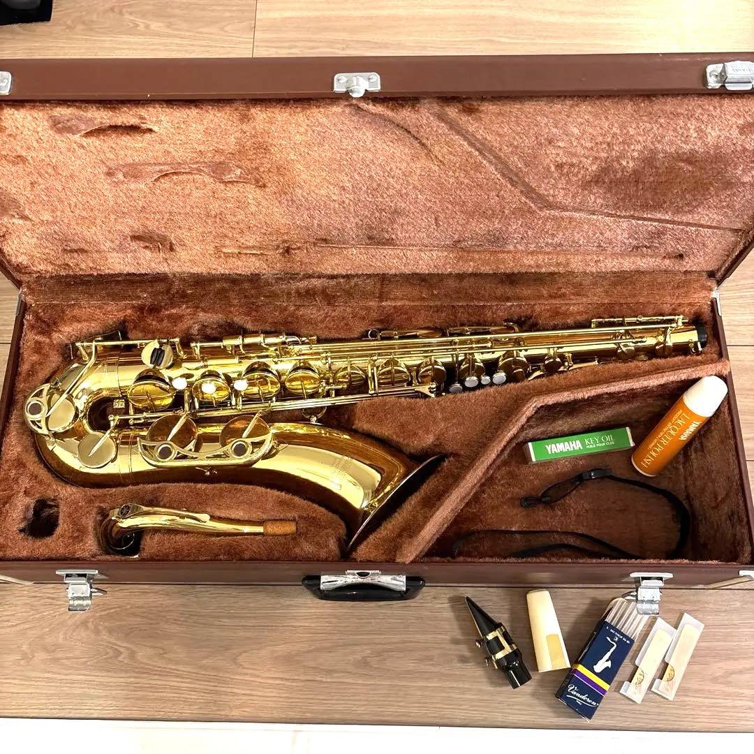 YAMAHA YTS-32 テナーサックス ケース、ストラップ、マウスピース付き