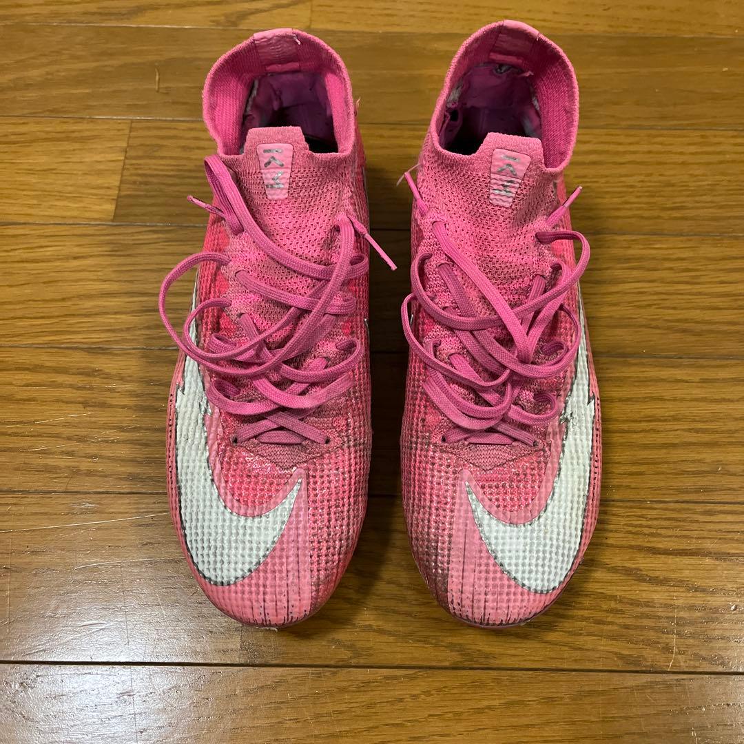 激レアナイキマーキュリアルスーパーフライ7エリートFG KMモデル 25.5cm