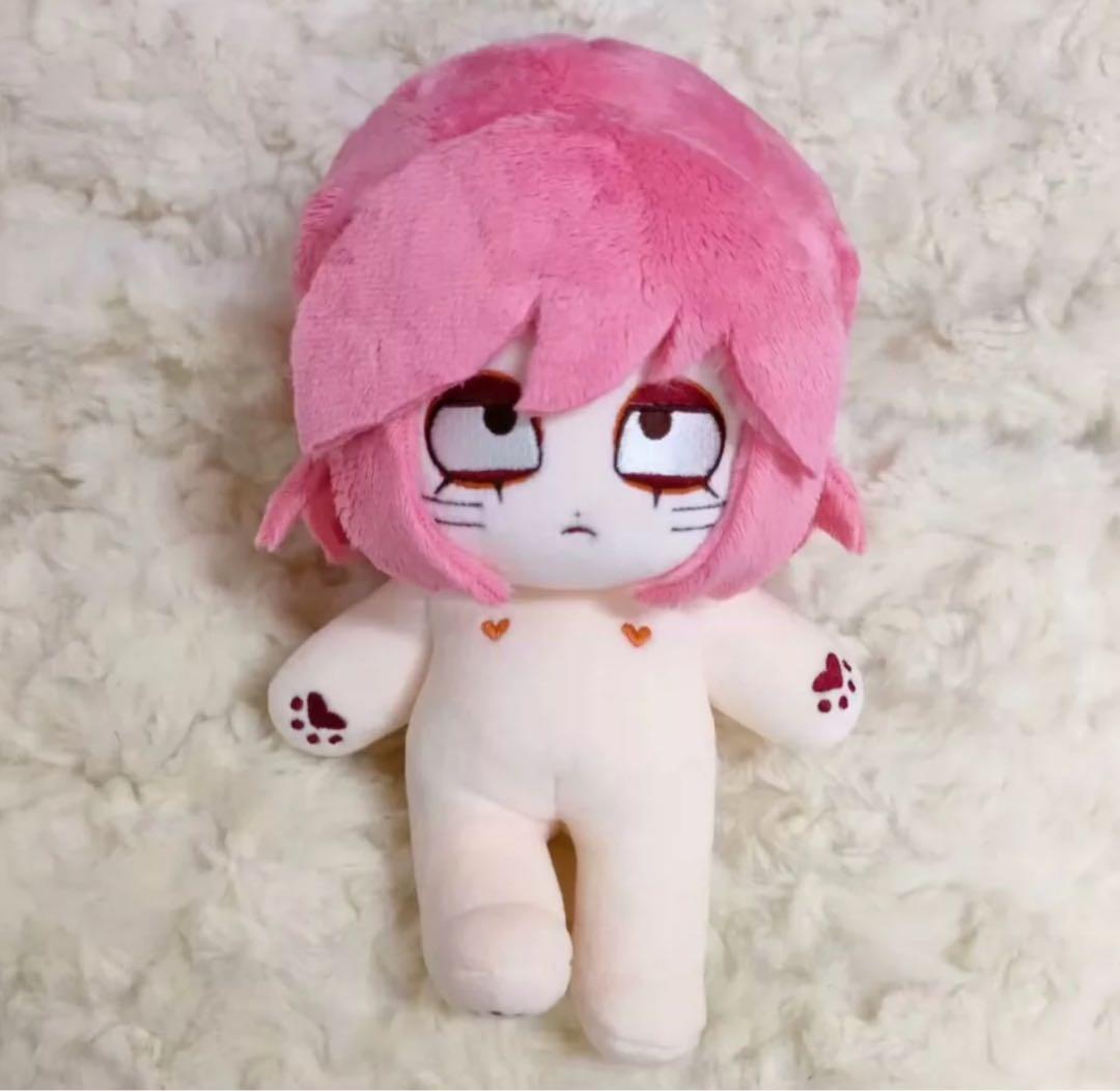 《ピンク髪茶目》激レア可愛い着せ替えぬいぐるみ《20cmぬいぐるみ》