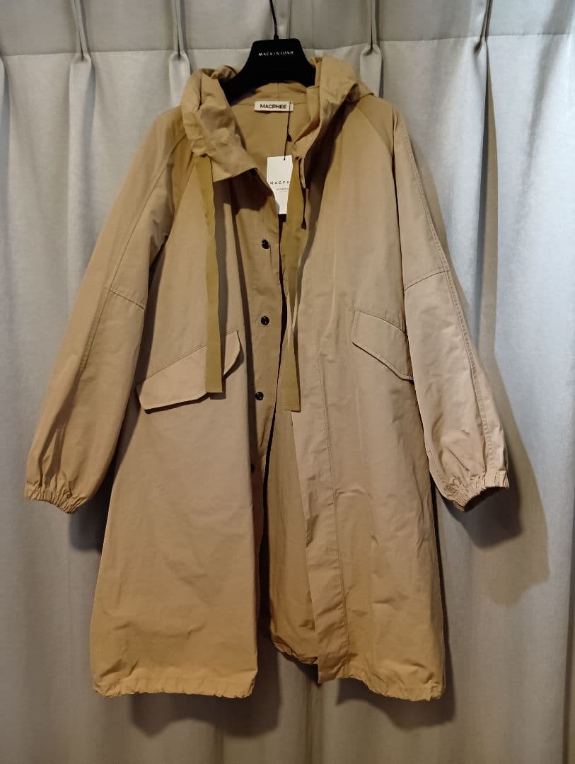 新品　MACPHEE ベージュ モッズコート