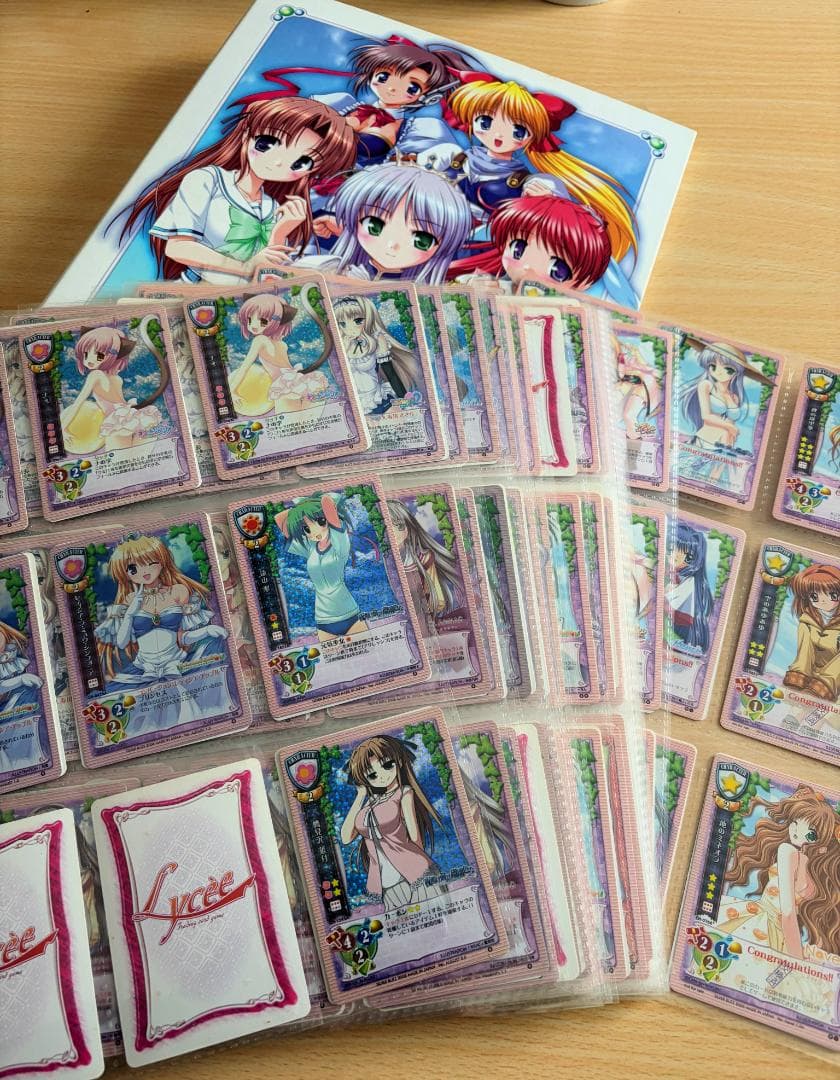 Lycee 旧 リセ オフィ絵 プロモ カードバインダー 大量まとめ