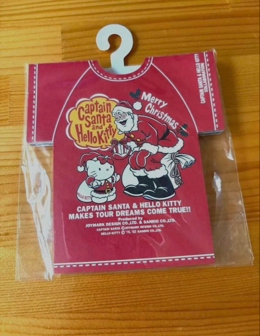 【激レア】ハローキティ 2002年 クリスマス限定 キャプテンサンタ レトロメモ