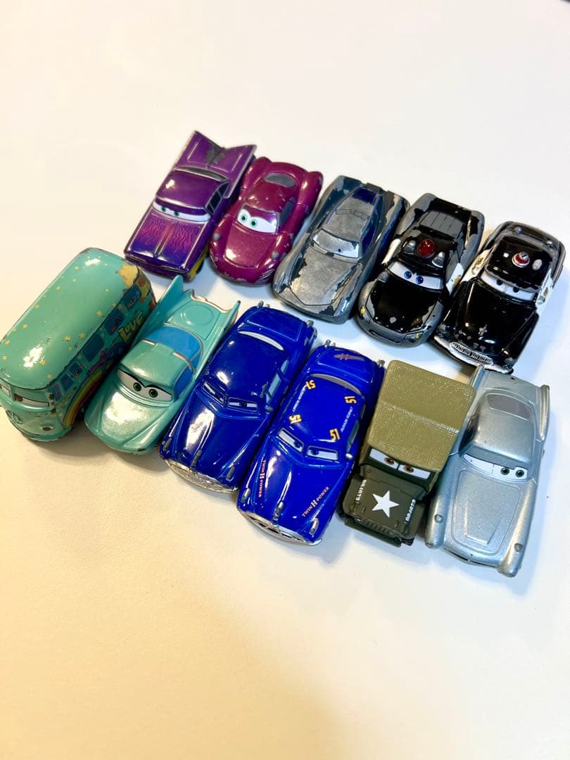 廃盤品含むトミカ カーズ 大量 まとめ ジャンク49個 セット【週末値下げ中】