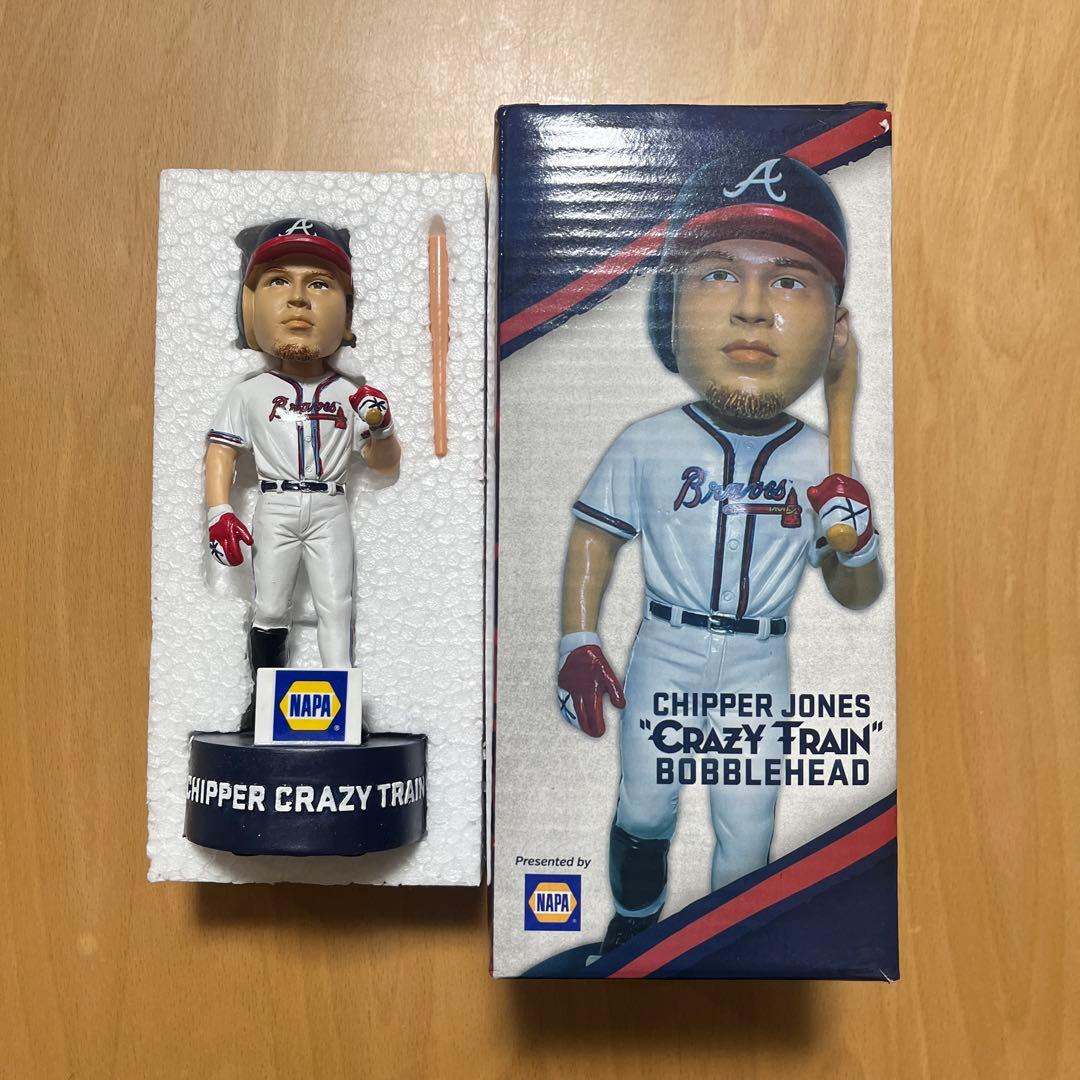 Chipper Jones “CRAZY TRAIN” BOBBLE HEAD