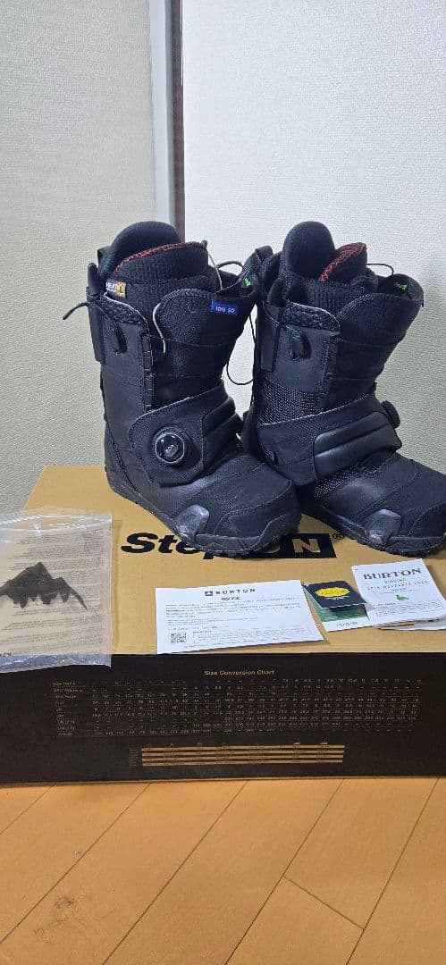 Burton Ion ステップオン　27cm スノーボードブーツ ブラック