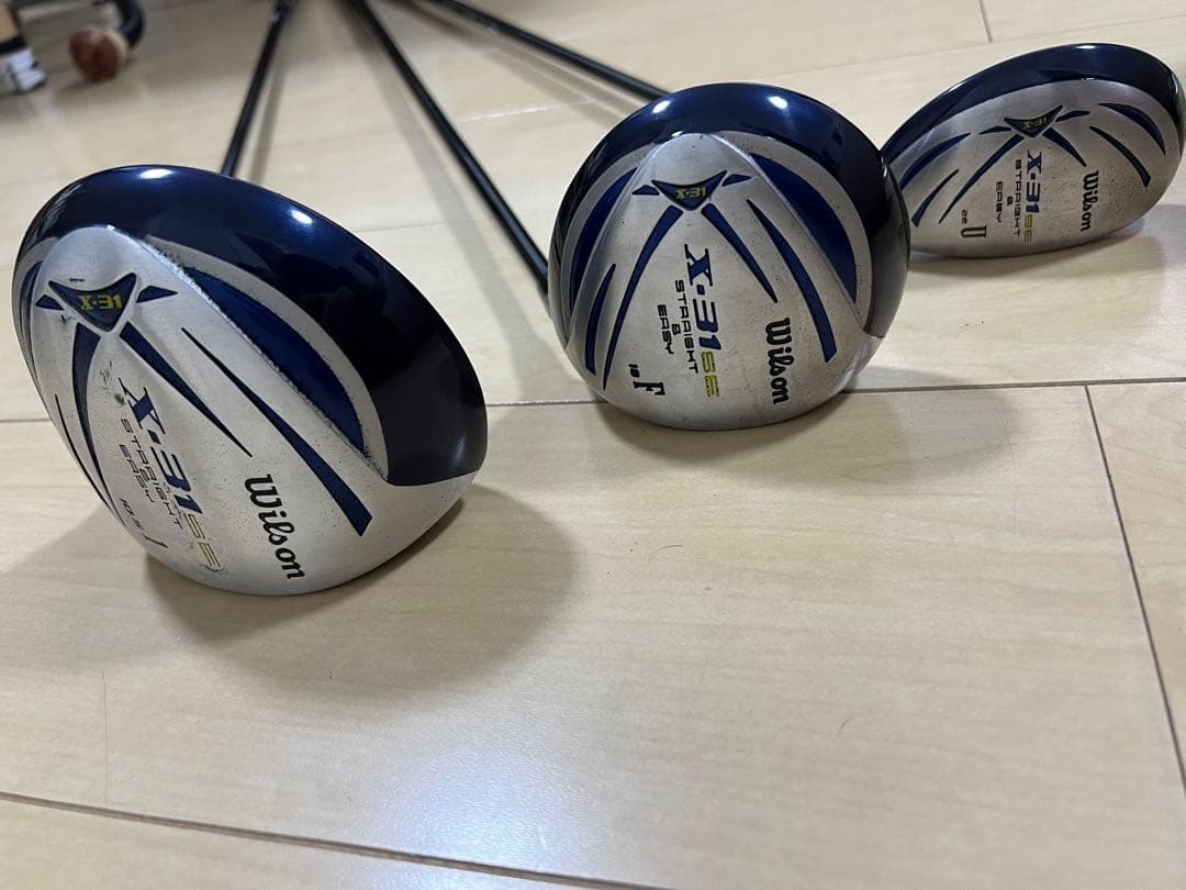 【初心者向け】Wilson ゴルフクラブセット X-31SE セット