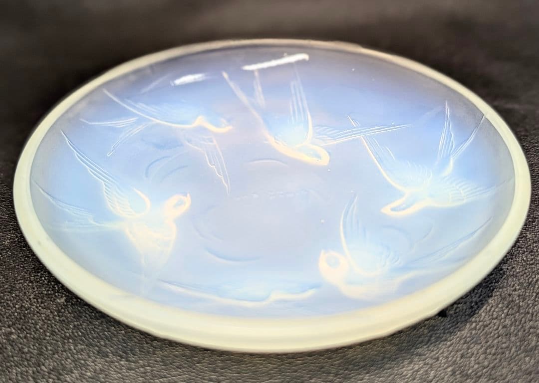 Sabino France サビノ オパルセント ツバメ プレート 直径12㎝