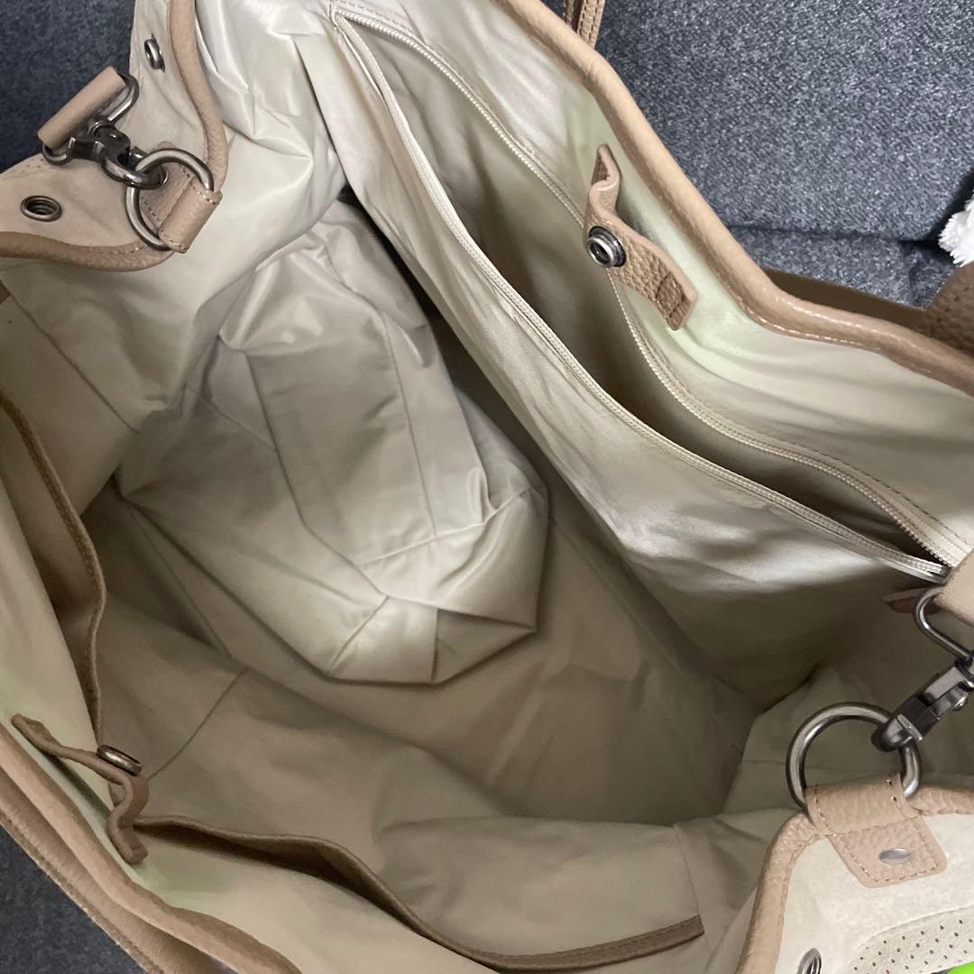 ビームスゴルフ　スウェード　ボストンバッグ