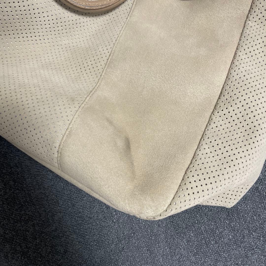 ビームスゴルフ　スウェード　ボストンバッグ