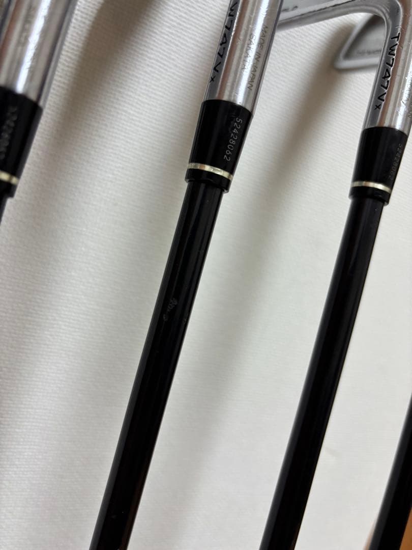 ホンマゴルフ　747VX 6本セット　重量　カーボン　シャフト