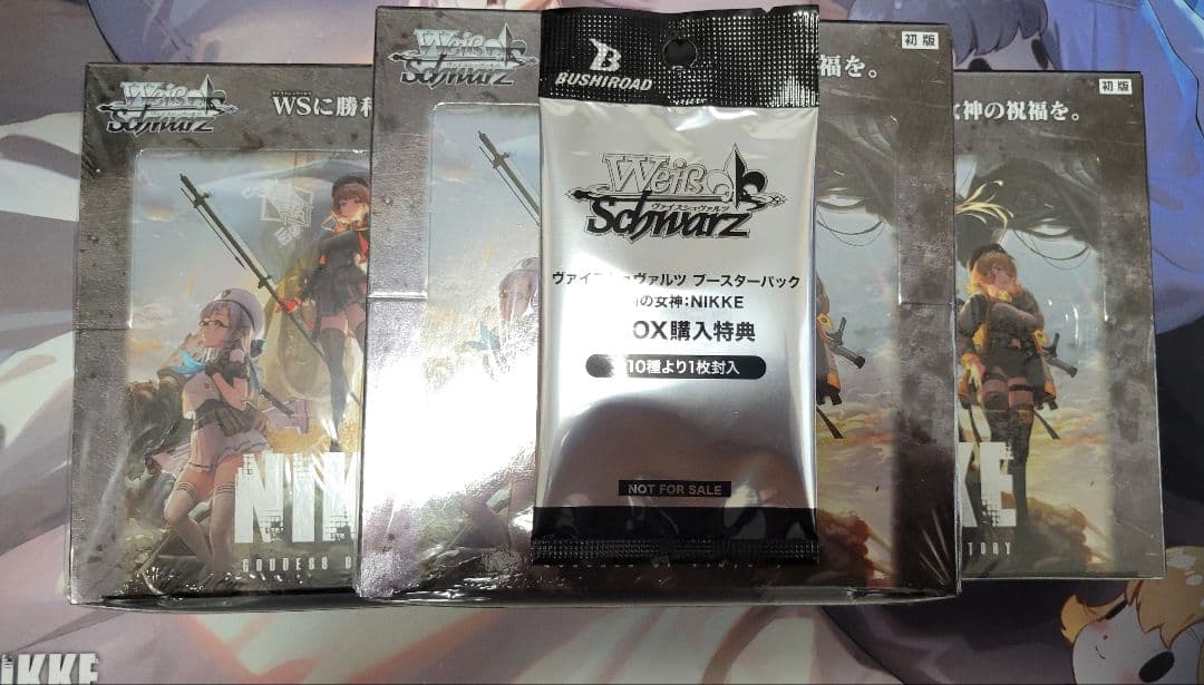 ヴァイス NIKKE 未開封BOX 3箱 プロモ付き