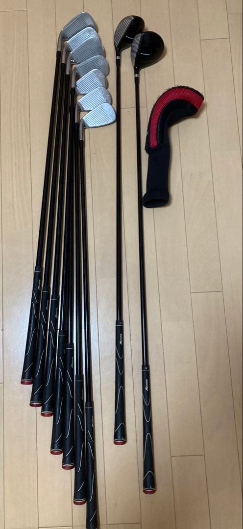 【中古】MIZUNO T-ZOID RV-02 メンズ ゴルフクラブ 9本　右