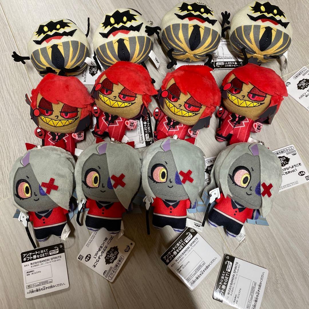 ふ*読様 12個ハズビン・ホテルへようこそ ぬいぐるみVol.4