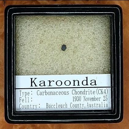 超希少！カルーンダ隕石 標本